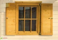 Bungalow De Week-end Muritz (430x560x359) -Solid || Axi || EXIT TOYS Soldes Boutique fenetrechalet