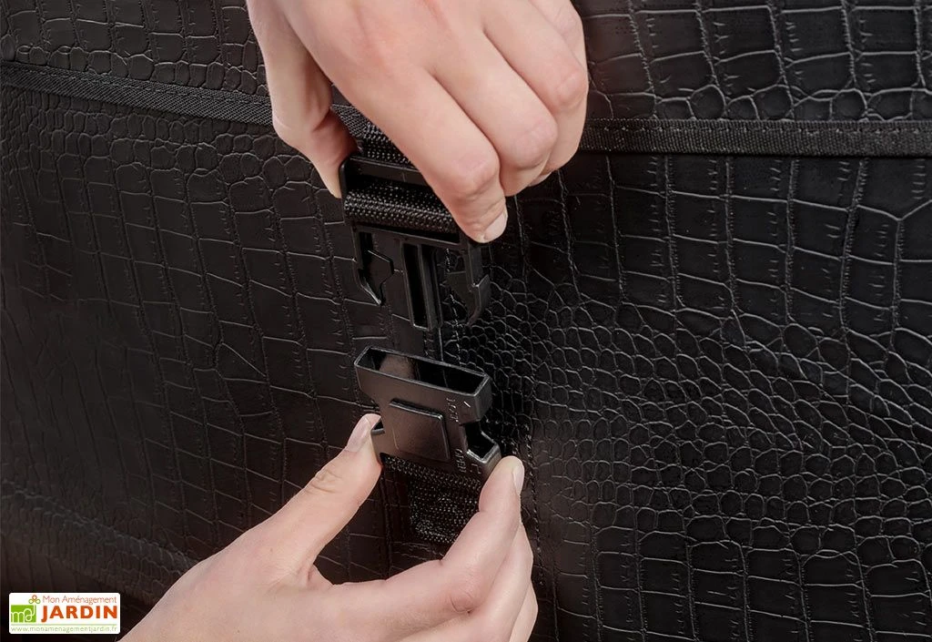 EXIT TOYS Spa Extérieur Rigide Rond 2 Places Ø 165 Cm – Leather Premium Noir 7 EXIT TOYS Spa Extérieur Rigide Rond 2 Places Ø 165 Cm – Leather Premium Noir – Image 5