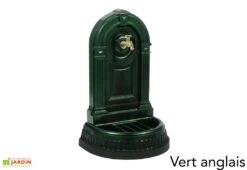 Fontaine De Jardin Murale En Fonte Empire Avec Robinet -Solid || Axi || EXIT TOYS Soldes Boutique fontaine jardin fonte dommartin empire vert anglais