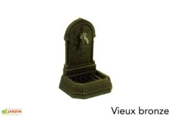 Fontaine De Jardin Murale En Fonte Florale + Robinet -Solid || Axi || EXIT TOYS Soldes Boutique fontaine jardin fonte dommartin florale vieux bronze