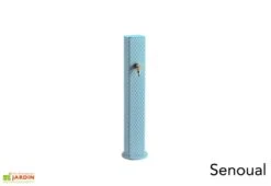 Fontaine De Jardin En Fonte Borne Centrale Pixel -Solid || Axi || EXIT TOYS Soldes Boutique fontaine jardin fonte dommartin pixel bleu senoual