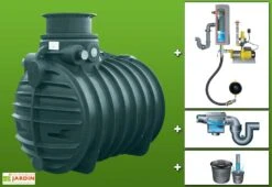 Cuve Recuperateur Eau Clever M 3400 L -Solid || Axi || EXIT TOYS Soldes Boutique g0001367 01