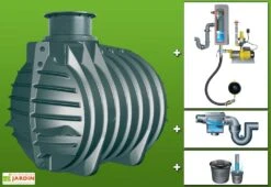 Cuve Recuperateur Eau Clever M 4500 L -Solid || Axi || EXIT TOYS Soldes Boutique g0001368 01