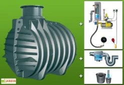 Cuve Recuperateur Eau Clever A 4500 L -Solid || Axi || EXIT TOYS Soldes Boutique g0001371 01