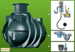 Cuve Recuperateur Eau Clever M 2000 L -Solid || Axi || EXIT TOYS Soldes Boutique g0001552 01b