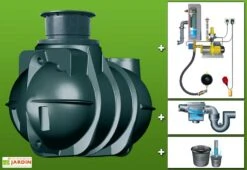 Cuve Recuperateur Eau Clever A 2000 L -Solid || Axi || EXIT TOYS Soldes Boutique g0001553 01