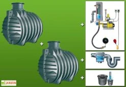 Cuve Recuperateur Eau Clever A 9000 L -Solid || Axi || EXIT TOYS Soldes Boutique g0002064 01