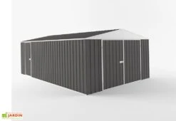 Garage En Métal Galvanisé XXL Grande Longueur 20 M² -Solid || Axi || EXIT TOYS Soldes Boutique garage metal acier galvanise xxl