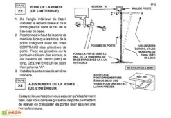 Lot De 4 Glissières Pour Abris Spacemaker -Solid || Axi || EXIT TOYS Soldes Boutique glissieres abri spacemaker a67