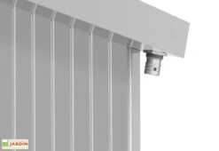 Abri De Jardin En Acier Galvanisé Duramax Modern 4,5 M² -Solid || Axi || EXIT TOYS Soldes Boutique gouttiere cabane jardin acier galvanise duramax modern gris