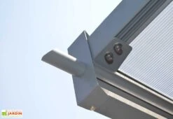 Carport Double En Aluminium Et Polycarbonate Mistral 30 M² -Solid || Axi || EXIT TOYS Soldes Boutique gouttiere carport aluminium polycarbonate mistral 30m