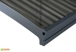 Carport En Aluminium Et Polycarbonate Atlas 14 M² -Solid || Axi || EXIT TOYS Soldes Boutique gouttiere toiture carport aluminium palram atlas