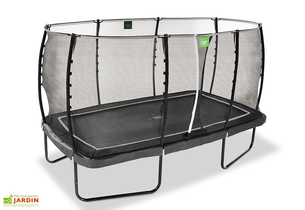 EXIT TOYS Trampoline Sur Pieds Avec Filet De Protection Allure Classic – 244 X 427 Cm 5 EXIT TOYS Trampoline Sur Pieds Avec Filet De Protection Allure Classic – 244 X 427 Cm – Image 3