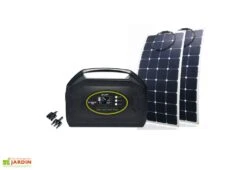 Batterie Nomade Solaire Izywatt 1000 + 2 Panneaux Souples 120 W
