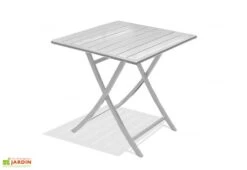 Guéridon Pliant Marius 70x70 -Solid || Axi || EXIT TOYS Soldes Boutique gueridon pliant gris metal