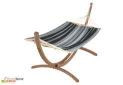 Ensemble Hamac En Tissu Et Support En Bois – Set EsKapade -Solid || Axi || EXIT TOYS Soldes Boutique hamac balancelle lit jardin carbone 1