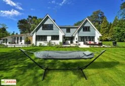 Hamac Sur Pieds En Acier Gris Anthracite -Solid || Axi || EXIT TOYS Soldes Boutique hamac sur pieds jardin gris