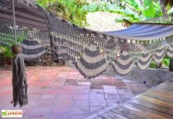 Hamac En Coton Tissé à La Main 100 X 237 Cm - Boaco L