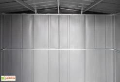 Abri De Jardin En Acier Galvanisé Imitation Bois Woodlake - 2,93 M² -Solid || Axi || EXIT TOYS Soldes Boutique interieur abri jardin metal woodlake