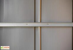 Abri De Jardin En Acier Galvanisé Imitation Bois Woodlake – 11,5 M² -Solid || Axi || EXIT TOYS Soldes Boutique interieur abri jardin spacemaker woodlake