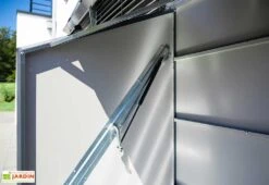 Abri à Vélos En Acier Galvanisé Anthracite 1,74 M² -Solid || Axi || EXIT TOYS Soldes Boutique interieur abri velos metal trimetals