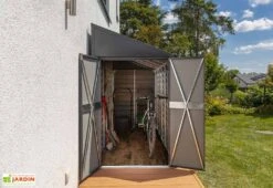 Armoire De Jardin En Acier Galvanisé 124 X 295 Cm -Solid || Axi || EXIT TOYS Soldes Boutique interieur armoire jardin acier galvanise anthracite 1