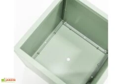 Jardinière Cube Vert Cactus En Métal Thermolaqué – 50 X 50 X 50 Cm -Solid || Axi || EXIT TOYS Soldes Boutique interieur cube jardin hg08976105