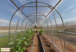 Serre De Jardin Tunnel En Polycarbonate Et Acier -Solid || Axi || EXIT TOYS Soldes Boutique interieur tunnel serre jardin