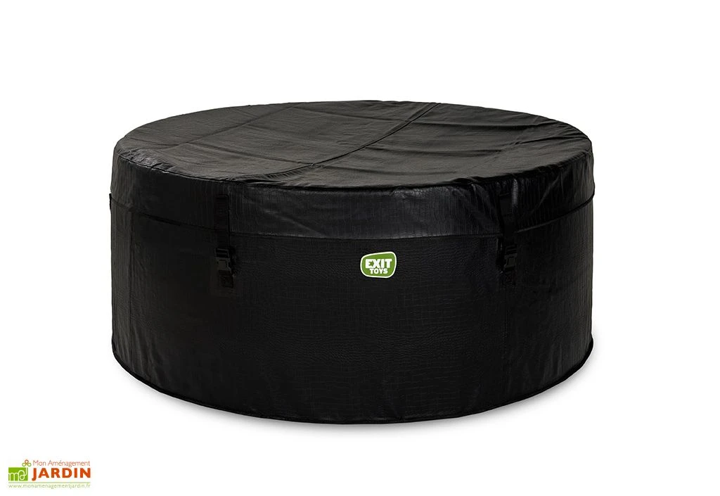 EXIT TOYS Spa Extérieur Rigide Rond 2 Places Ø 165 Cm – Leather Premium Noir 5 EXIT TOYS Spa Extérieur Rigide Rond 2 Places Ø 165 Cm – Leather Premium Noir – Image 3