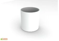 Jardinière Ronde En Béton Fibré 55 X 58 Cm– Sill