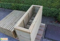 Jardinière Pin Autoclave Venice (90x30x60cm) -Solid || Axi || EXIT TOYS Soldes Boutique jardinie re pin autoclave venice 90x30x60cm