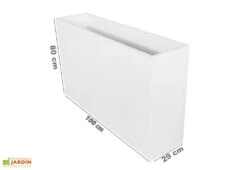 Jardinière En Béton Fibré 100 X 80 Cm– Terrace 100 -Solid || Axi || EXIT TOYS Soldes Boutique jardinie re rectangulaire be ton fibre 02