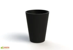 Jardinière En Béton Fibré Conik 70 – Ø 70 X 90 Cm -Solid || Axi || EXIT TOYS Soldes Boutique jardiniere beton conik 70 noir