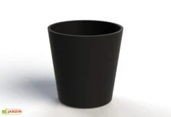 Jardinière En Béton Fibré Conik 60 – Ø 60 Cm -Solid || Axi || EXIT TOYS Soldes Boutique jardiniere beton fibre conik 60 noir