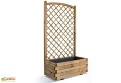 Bac à Fleurs Lierre Arc 80 (80x40x152)