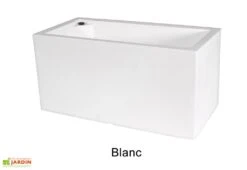 Jardinière Rectangulaire En Polyéthylène Atlantis 100 Cm (pls Coloris) -Solid || Axi || EXIT TOYS Soldes Boutique jardiniere plastique rotomoule double paroi 100cm couleurs 3