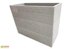 Jardinière Rectangulaire En Composite Polymab Recyclé – 90 X 40 X 67 Cm