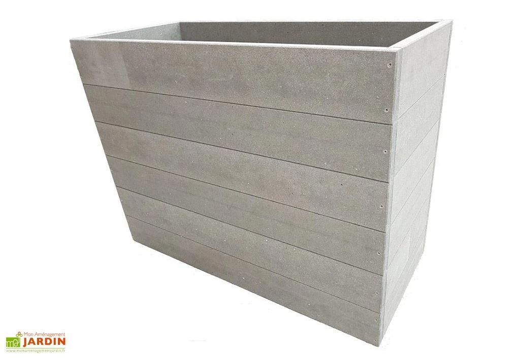 Jardinière Rectangulaire En Composite Polymab Recyclé – 90 X 40 X 67 Cm 3 Jardinière Rectangulaire En Composite Polymab Recyclé – 90 X 40 X 67 Cm