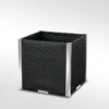 Jardinière En Résine Tressée Cube 46x46x46cm (l,l,h) -Solid || Axi || EXIT TOYS Soldes Boutique jardiniere resine tressee carre 1