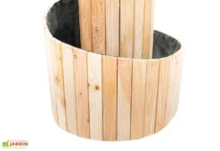 Spirale Aromatique – Jardinière En Bois De Mélèze Ø55 Cm -Solid || Axi || EXIT TOYS Soldes Boutique jardiniere spirale aromatique 55cm