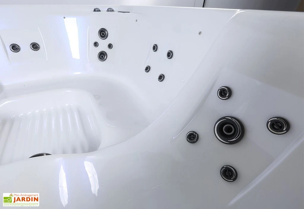 Spa D’extérieur Rigide 5 Places – Square 5 Spa D’extérieur Rigide 5 Places – Square – Image 3