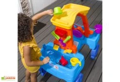 Step2 Jeu D’Eau Station De Lavage Car Wash Splash Center -Solid || Axi || EXIT TOYS Soldes Boutique jeu eau station lavage car wash splash center 6