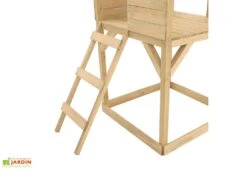 Aire De Jeux En Bois : Maisonnette, Balançoire Et Toboggan – TP Treehouse -Solid || Axi || EXIT TOYS Soldes Boutique jeu exterieur bois fsc
