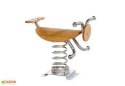 Jeu à Ressort En Bois De Mélèze Et Acier Inox Natural Line Racer