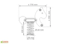 Jeu Ressort Avion -Solid || Axi || EXIT TOYS Soldes Boutique jeu ressort collectivite 2 2