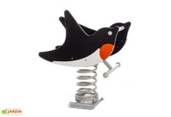 Jeu à Ressort En Polyéthylène Et Acier Galvanisé Wildlife Oiseau