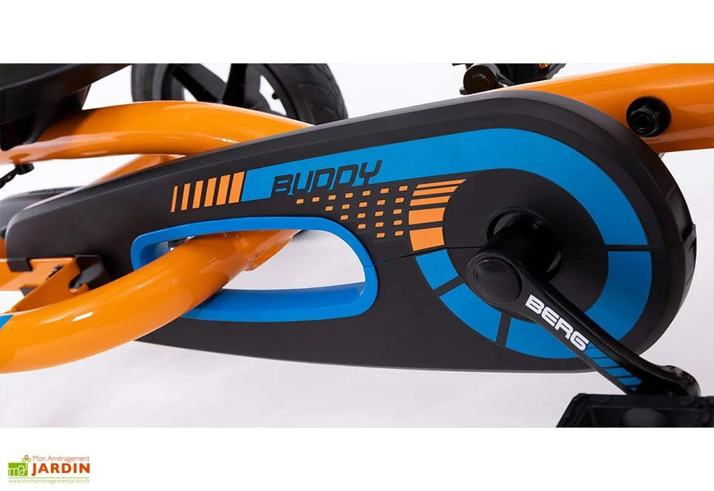 Kart à Pédales Berg Junior Buddy Orange 6 Kart à Pédales Berg Junior Buddy Orange – Image 4
