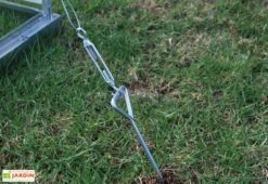 Kit D'ancrage Pour Serre Et Abri De Jardin Palram-Canopia -Solid || Axi || EXIT TOYS Soldes Boutique kit ancrage sol serre palram anchoring 1