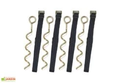 Kit D’ancrage Pour Trampoline Extérieur (4 Pièces)