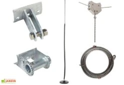 Téléphérique Pour Collectivités Avec Balançoire Disque 9 Téléphérique Pour Collectivités Avec Balançoire Disque -Solid || Axi || EXIT TOYS Soldes Boutique kit pour balancoire disque caoutchouc